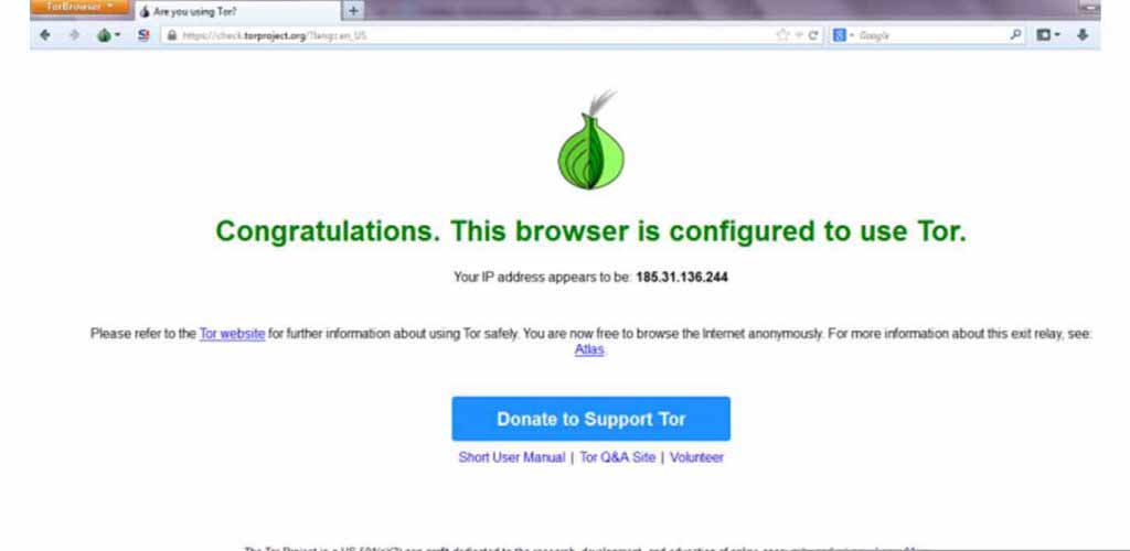 Using the Tor Browser Using the Tor Browser