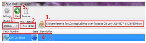 How to Flash Zenfone 5 via Asus Flashtool How to Flash Zenfone 5 via Asus Flashtool