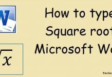 How to Make Square Root Symbol In MS Word 2024 How to Make Square Root Symbol in MS Word