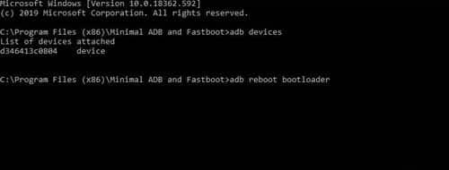 adb reboot bootloader adb reboot bootloader