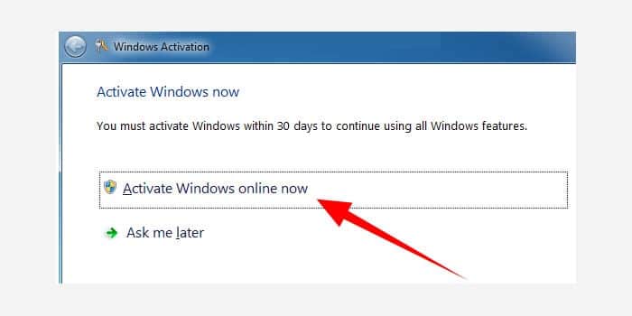 Activation Windows