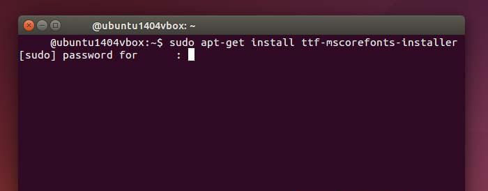 How to Install Windows Fonts on Ubuntu