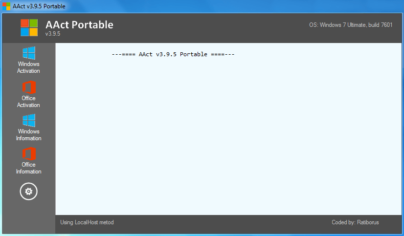 Run Portable AAct Run Portable AAct