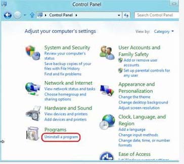 Uninstall Chromium Windows 8