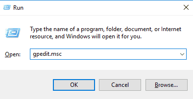 via Group Policy via Group Policy
