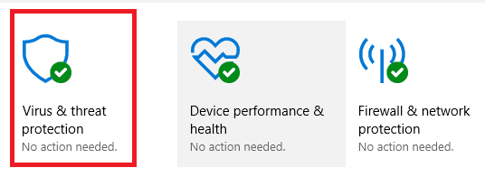 virus and threat protection virus and threat protection