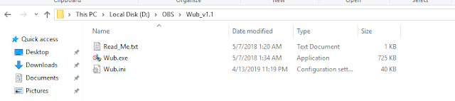 Disable Using the WUB Application Disable Using the WUB Application