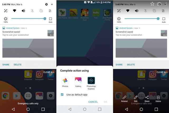 How to access screenshots that you take How to access screenshots that you take