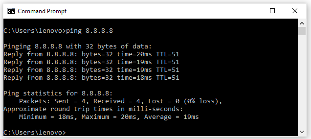 Ping IP Address Ping IP Address