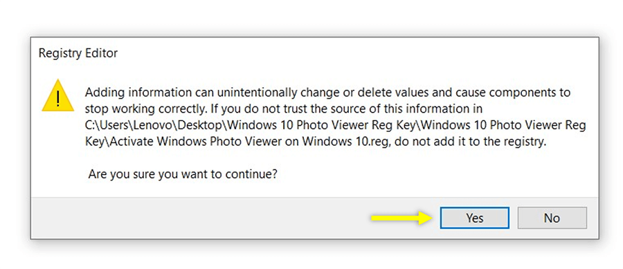 Enter the System Registry