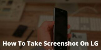 How To Take Screenshot On LG G8