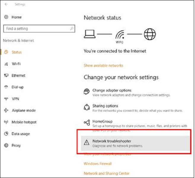 Network Troubleshooter Network Troubleshooter