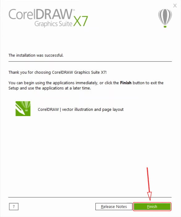 how to install corel draw x7 10