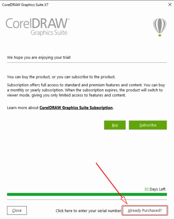 how to install corel draw x7 13