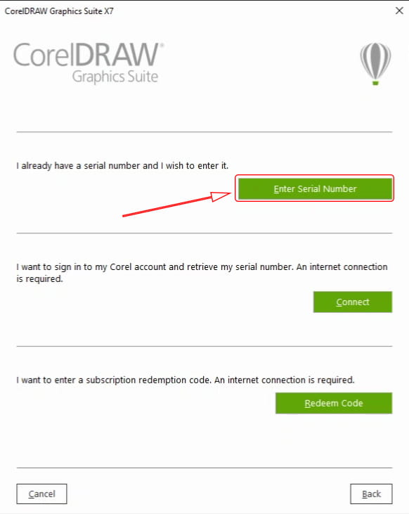 how to install corel draw x7 14