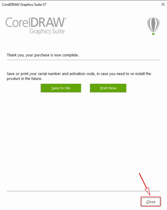 how to install corel draw x7 17