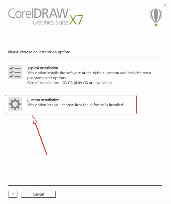 how to install corel draw x7 5