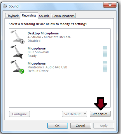 make sure the microphone is not muted make sure the microphone is not muted