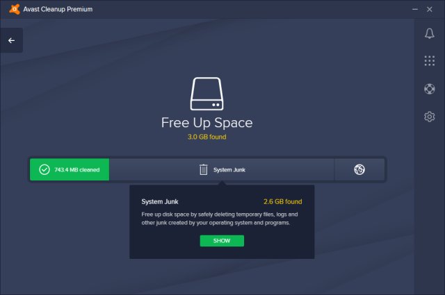 Avast Cleanup