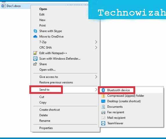 How To Send Files Via Bluetooth on Windows 10 How To Send Files Via Bluetooth on Windows 10