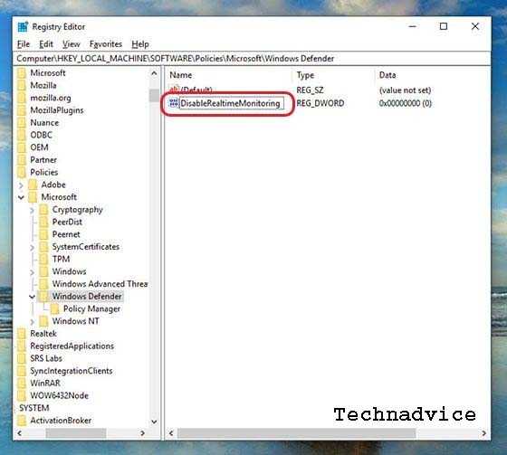 How to Turn Off Windows Defender in Windows 10 Regedit 4 How to Turn Off Windows Defender in Windows 10 Regedit 4