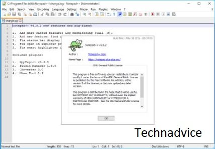 Notes: Notepad ++ Notes Notepad ++