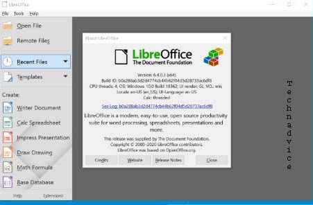 Office: LibreOffice Office LibreOffice