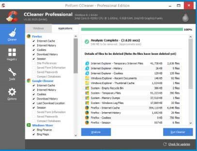 System Cleaner: CCleaner System Cleaner CCleaner