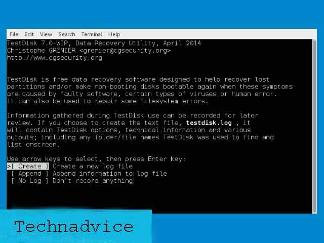 TestDisk
