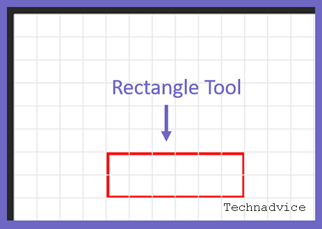 need to activate the rectangle tool need to activate the rectangle tool