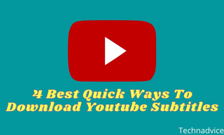 4 Best Quick Ways To Download Youtube Subtitles 4 Best Quick Ways To Download Youtube Subtitles