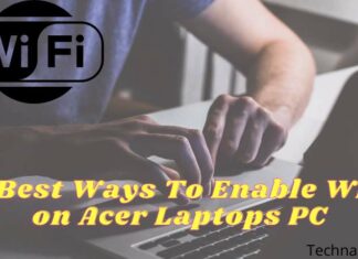 5 Best Ways To Enable Wifi on Acer Laptops PC