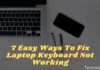 7 Easy Ways To Fix Laptop Keyboard Not Working