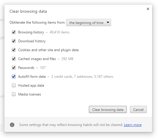 7 Ways to Fix YouTube Not Working With Chrome on PC 2025 5 Clear the cache and cookies on the chrome