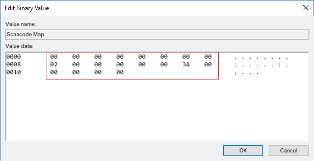 Enable or disable the Caps Lock key in Registry Editor Enable or disable the Caps Lock key in Registry Editor