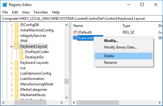 Enable or disable the Caps Lock key in Registry Editor Enable or disable the Caps Lock key in Registry Editor