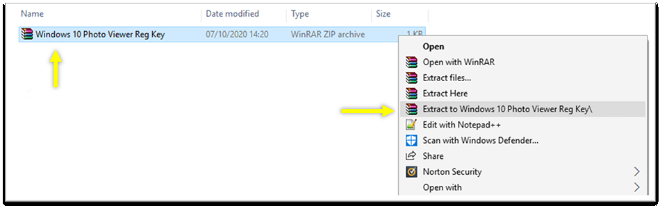 Extract the downloaded file