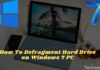 3 Ways To Defragment Hard Drive on Windows 7 PC 2024 How To Defragment Hard Drive on Windows 7 PC