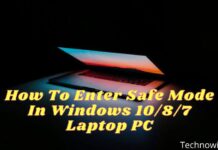 How To Enter Safe Mode In Windows 10/8/7 PC 2025 How To Enter Safe Mode In Windows 1087 Laptop PC