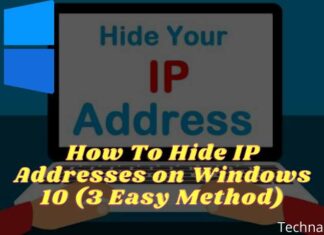 How To Hide IP Addresses on Windows 10 (3 Easy Method)