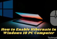 How to Enable Hibernate In Windows 10 PC Computer