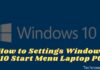 How to Settings Windows 10 Start Menu Laptop PC 2025 How to Settings Windows 10 Start Menu Laptop PC