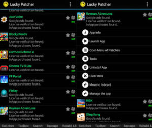 How to use the Lucky Patcher application without root How to use the Lucky Patcher application without root