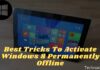 Best Tricks To Activate Windows 8 Permanently Offline