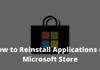 How to Reinstall Applications on Microsoft Store 2024 How to Reinstall Applications on Microsoft Store