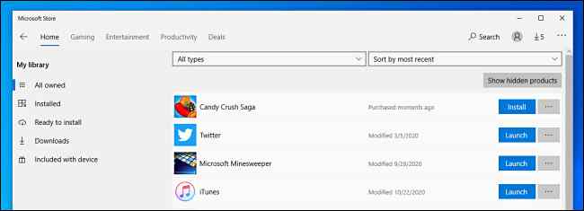 How to Reinstall Applications on Microsoft Store