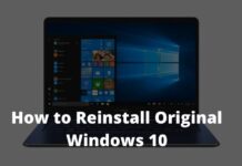 How to Reinstall Original Windows 10 on PC Laptop 2025 How to Reinstall Original Windows 10