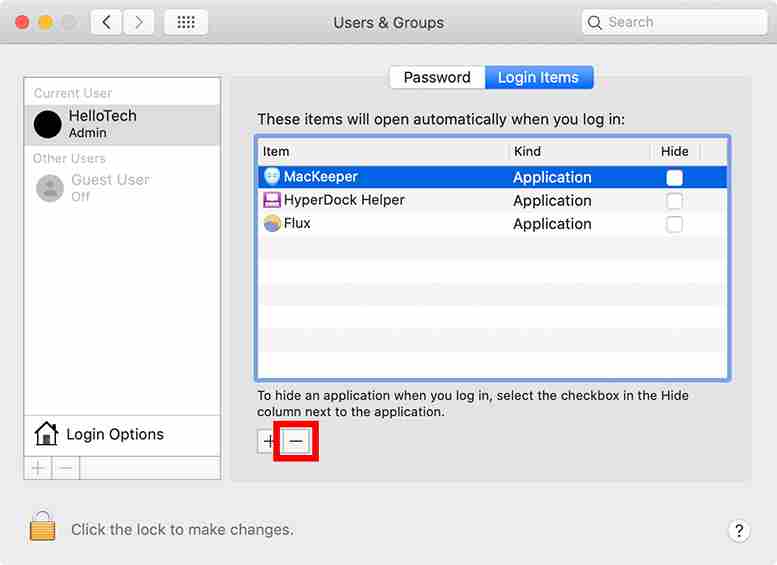 How to Remove Malware Applications from Login Items How to Remove Malware Applications from Login Items