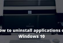 How to uninstall applications on Windows 10