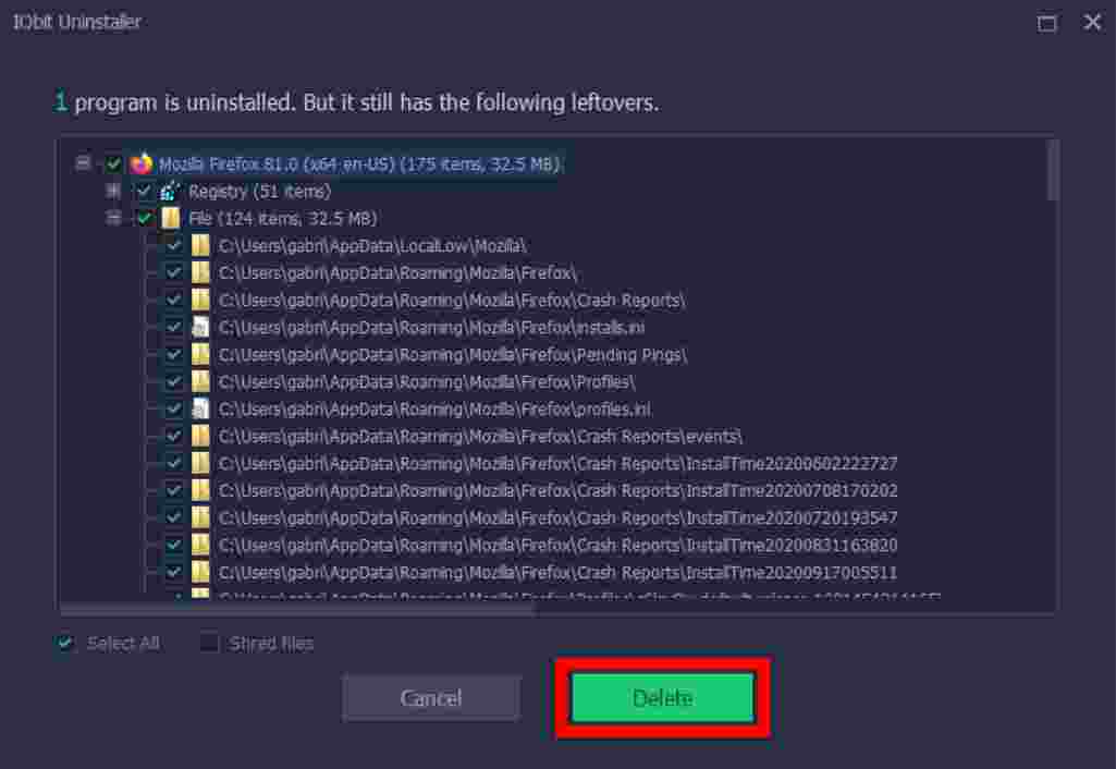 How to uninstall applications on Windows 10 using IObit